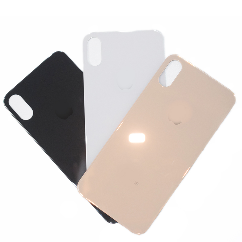 Iphone Xsmax большое отверстие Задняя стеклянная Замена iphone XR задняя крышка стекло для iphone X