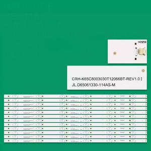 Tira de LED para TV HX-NO.916 CRH-K65C8003030T12066BT-REV1.0 para 65CE1850D2 65H80U, Retroiluminación LED para Reparación de TV LCD - Product Image 2