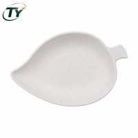 Assiette Ronde Écologique Biodégradable Jetable en Bagasse Style Classique pour Fêtes