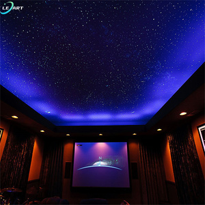 Decorative Panel <strong>Coffered</strong> Print 3d Pvc Stretch Star Sky Celling Designs for Interior Lobby Wall and <strong>Ceiling</strong> Photo - Product Image 6
