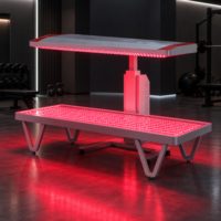 Lit de thérapie infrarouge Magique Power Biohacking Longevity Studio avec 5 modes prédéfinis, vente en gros, lumière rouge 630 850nm
