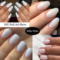 Bouteille de gel UV Sculpt X Builder avec logo personnalisé OEM, blanc laiteux, gel de construction Acrygel, extension, marque privée, 15 ml
