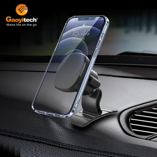 Gaoyi Hot Selling Phone Holder 360 Degree Adjustable Magnetic Car Phone Holder Small Phone Holder for Car Dashboard