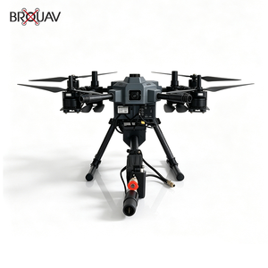 Drone de nettoyage industriel BROUAV avec nettoyeur haute pression et alliage d'aluminium pour le nettoyage des façades, des toits et des fenêtres - Product Image 6