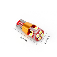 RCJ LED-Leuchten Canbus T10 3030 12SMD 24V LED-Autolampen Parkleuchten Auto-LED-Innenbeleuchtung