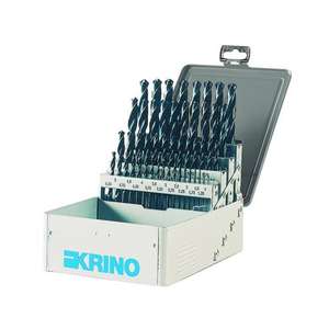 Krino-01016412 hss ชุดการฝึกซ้อมบิดในกรณี (49ชิ้น) -ชุดสว่านเจาะ8014249126461 - Product Image 1