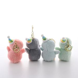 Adorable Mini Plush Keychain -Penguin Stuffed Animal Kawaii Doll Machine Figurine Party Favor <b>Gift</b> - Product Image 5