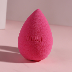 <span class=keywords><strong>BEILI</strong></span>-esponja de maquillaje facial de buena calidad, etiqueta impresa, a la moda, Cosméticos de belleza - Product Image 3