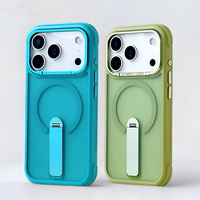 Étui magnétique rotatif à 360° avec support et protection antichute Airbag pour iPhone 17 Air 16 E 15 14 Plus 13 12 11 Pro Max