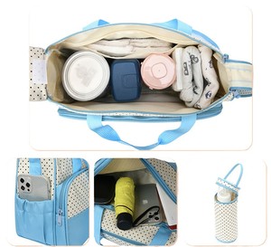 <span class=keywords><strong>Bolsa</strong></span> de viaje multifuncional Unisex para mamá, Oxford impermeable a la moda con forro de poliéster, <span class=keywords><strong>bolsa</strong></span> de almacenamiento de maternidad para bebé - Product Image 6