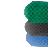 Lames de nage en fibre de carbone à tissage carré 24K, logo personnalisé en usine, lames de rechange pour la plongée libre et la pêche sous-marine