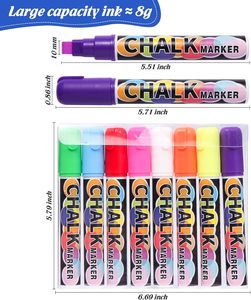 Marcadores de Pintura Acrílica de 10 mm, Venta al por Mayor, Personalizados, 12 Colores, Resistentes al Agua, Ecológicos, Tinta Permanente, Juego de Marcadores Jumbo para Papel y Pósteres - Product Image 3