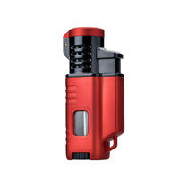 Vente en gros, Triple torche Portable, OEM coupe-vent, gaz rechargeable, torche à Jet, allume-cigare à usages multiples