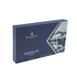 Boîte à chocolat personnalisée avec tiroir, emballage alimentaire de luxe en papier, boîtes à chocolat vides avec plateau - Product Image 6