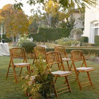 Chaises de banquet pliantes portables en bois massif de style ferme pour hôtels, événements, mariages, salle à manger, empilables, usage commercial