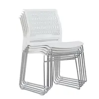 Wenchen V6143 Sled Stackable Plastic Chair, Cheap