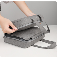 Trousse de toilette multifonctionnelle à 4 plis, résistante à l'eau, avec 6-10 compartiments Sac cosmétique de voyage suspendu