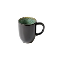 Vente en gros 20 pièces noir vert inventaire glaçure réactive grès dîner nordique plats en céramique dîner vaisselle ensembles de vaisselle