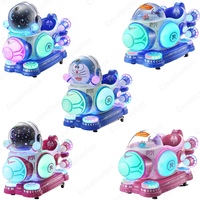 Nouvelle fusée spatiale à pièces astronaute manèges pour enfants Swing Machine Super voiture pour centre commercial en plastique métallique Durable
