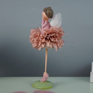 Produttori all'ingrosso accessori per la casa resina statua di <span class=keywords><strong>fiori</strong></span> ornamenti da fata regali di festa ornamenti creativi desktop - Product Image 3