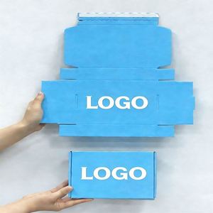 Caja de Cartón Plegable Ecológica OEM para Envíos, con Esponja, para Comercio Electrónico y Correo Postal - Product Image 1