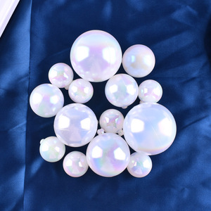 Decoración <span class=keywords><strong>para</strong></span> Pasteles, Adornos <span class=keywords><strong>para</strong></span> Pasteles, Bola Mágica Rosa Transparente, Bola <span class=keywords><strong>de</strong></span> Plástico Blanca Lechosa <span class=keywords><strong>para</strong></span> Decoración <span class=keywords><strong>de</strong></span> Fiestas - Product Image 2