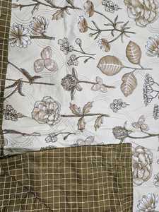 Single Cotton <b>Comforter</b> for All Seasons Soft Lightweight & Breathable Blanket for AC Rooms Home Travel & Everyday Use - Product Image 6