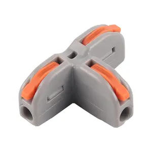 Universal Compact T-Type Push-in Fast Wire Connector Terminal Block