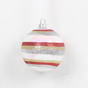 新しいクリスマスデコレーションホリデーパーティー雰囲気ぶら下げゴールペンダントぶら下げ装饰プラスチッククリスマスボール - Product Image 3