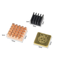 Dissipateur thermique biseauté en alliage d'aluminium et cuivre, ventilateur de refroidissement de cpu noir pour système de refroidissement d'ordinateur