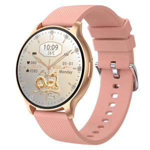Montre connectée <span class=keywords><strong>Sport</strong></span> Lady, étanche IP68, écran AMOLED, suivi d'activité, rappel d'appels, cadeau pour le <span class=keywords><strong>Black</strong></span> <span class=keywords><strong>Friday</strong></span> et Noël - Product Image 2