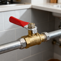 Adaptador de conexión de lengüeta de manguera de latón, rosca macho de 1/4 "a tubo de 6mm, 8mm y 10mm, para línea de agua neumática y conexión de válvula de bola