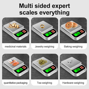 Hộ Gia Đình Thép Không Gỉ Thông Minh 3Kg/0.1G Độ Chính Xác Cao Cân Nặng Kỹ Thuật Số Nhà Bếp Không Thấm Nước Thực Phẩm Quy Mô - Product Image 5
