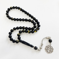 PFT SA3-51G1-D Resin Akrilik & Lucite Islami Desain Timur Tengah Arab Gelang Rosario Religius Pesta Misbaha
