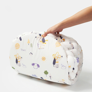 En gros, Pare-chocs <span class=keywords><strong>de</strong></span> <span class=keywords><strong>lit</strong></span> tressé en coton à 3 brins pour berceau et <span class=keywords><strong>lit</strong></span> bébé, type coussin à nœuds - Product Image 5