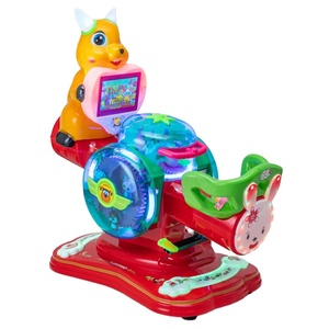 Wholesale Commercial Mp5 Coin Operated Game Machine Kiddie Ride Double People Seesaw for Kids - Product Image 1