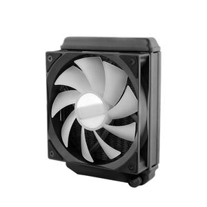 สินค้าขายดีใหม่ คุณภาพสูง 360 มม. สีขาวดำ 2011 AIO CPU Cooler รองรับทุกยี่ห้อ ไฟ LED เต็มระบบ  แกนทองแดง  ระบบระบายความร้อนด้วยของเหลว - Product Image 4