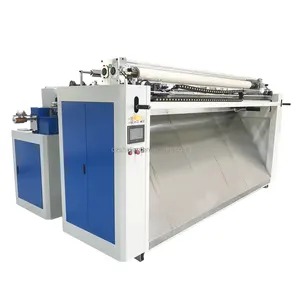 Automatic Ultrasonic Curtain Fabric Slitting Cutting Machine