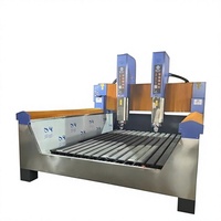Nouvelle machine de découpe de granit 5,5 kW et de gravure 3D de monuments avec moteur de broche 7,5 kW et longueur maximale de 3200 mm