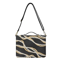 Vente directe usine – Sac à main léger et imperméable personnalisable en tissu hawaïen, imprimé à la demande, avec fermeture éclair et bandoulière