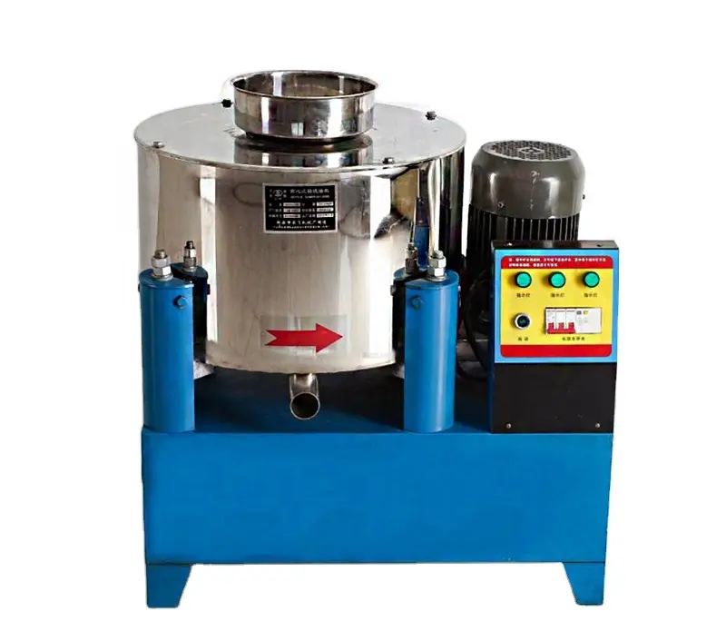 Centrifugal oil filter machine sunflower peanut cotton sesame seed small crude edible oil centrifuge filter 15kg per cycle