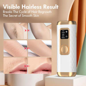 <span class=keywords><strong>Meilleur</strong></span> appareil portatif d'épilation au laser Ipl pour le visage épilateur pour femmes appareil d'épilation au laser Ipl à usage domestique avec refroidissement par glace - Product Image 6