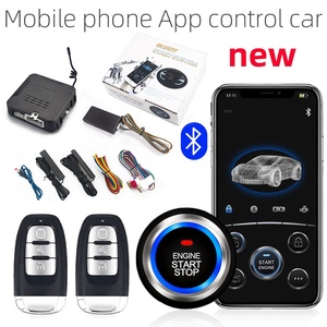 Ventas de fábrica Alarma de coche universal Control remoto PKE Coche Entrada sin llave Sistema de alarma de arranque del motor Botón pulsador Parada de arranque remoto - Product Image 2
