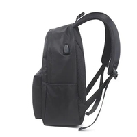 Sac à dos portable unisexe pour ordinateur portable 15,6 pouces, nouveau style, grande capacité, idéal pour les voyages, l'école et le bureau, avec chargeur USB, en polyester imperméable