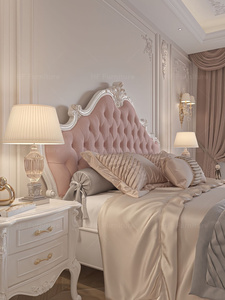 Service de conception de visites virtuelles 3D ultra-réalistes pour la rénovation de la chambre principale d'une somptueuse <span class=keywords><strong>maison</strong></span> française de style <span class=keywords><strong>rococo</strong></span> - Product Image 5