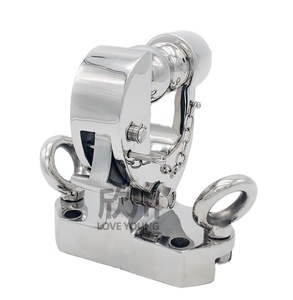 Accesorios de remolque de acero para vehículos de 8 toneladas, gancho de remolque y montaje de bola de enganche para remolques de la <span class=keywords><strong>serie</strong></span> Prado - Product Image 1