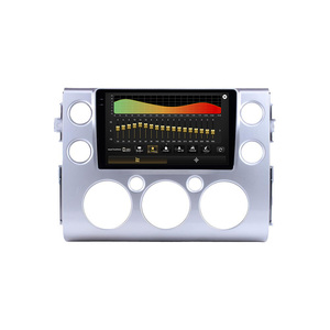 Autoradio 2 Din 9 pouces 8 cœurs 4+64 Go Android Auto Carplay WIFI BT GPS Navigation Écran pour <span class=keywords><strong>Toyota</strong></span> <span class=keywords><strong>Land</strong></span> <span class=keywords><strong>Cruiser</strong></span> FJ 2007-2023 - Product Image 2