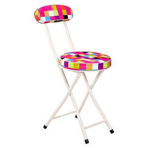 Nouvelle arrivée 2021, chaise <span class=keywords><strong>à</strong></span> <span class=keywords><strong>bascule</strong></span> en métal blanc avec repose-pieds - Product Image 2