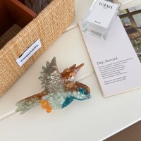 Pince à cheveux griffe de perroquet simulée, nouveau design, accessoire personnalisé pour l'arrière de la tête, série animale, pince à cheveux griffe d'oiseau