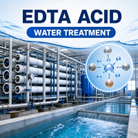 EDTA Acide Éthylène Diamine Tétracétique 99% Agent Chélatant Réactif de Traitement des Métaux Qualité Solide pour Cosmétiques et Détergents